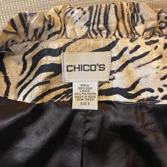 Chico's Style Jacket, sz XL or (C. sz 3) - Picture 9 of 10
